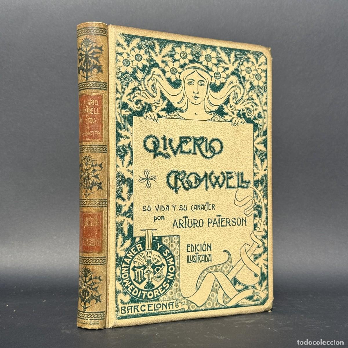 Antiquarische B&uuml;cher: A&Ntilde;O 1901 - OLIVER CROMWELL, SU VIDA Y SU CARACTER - GRABADOS - HISTORIA - ILUSTRACIONES