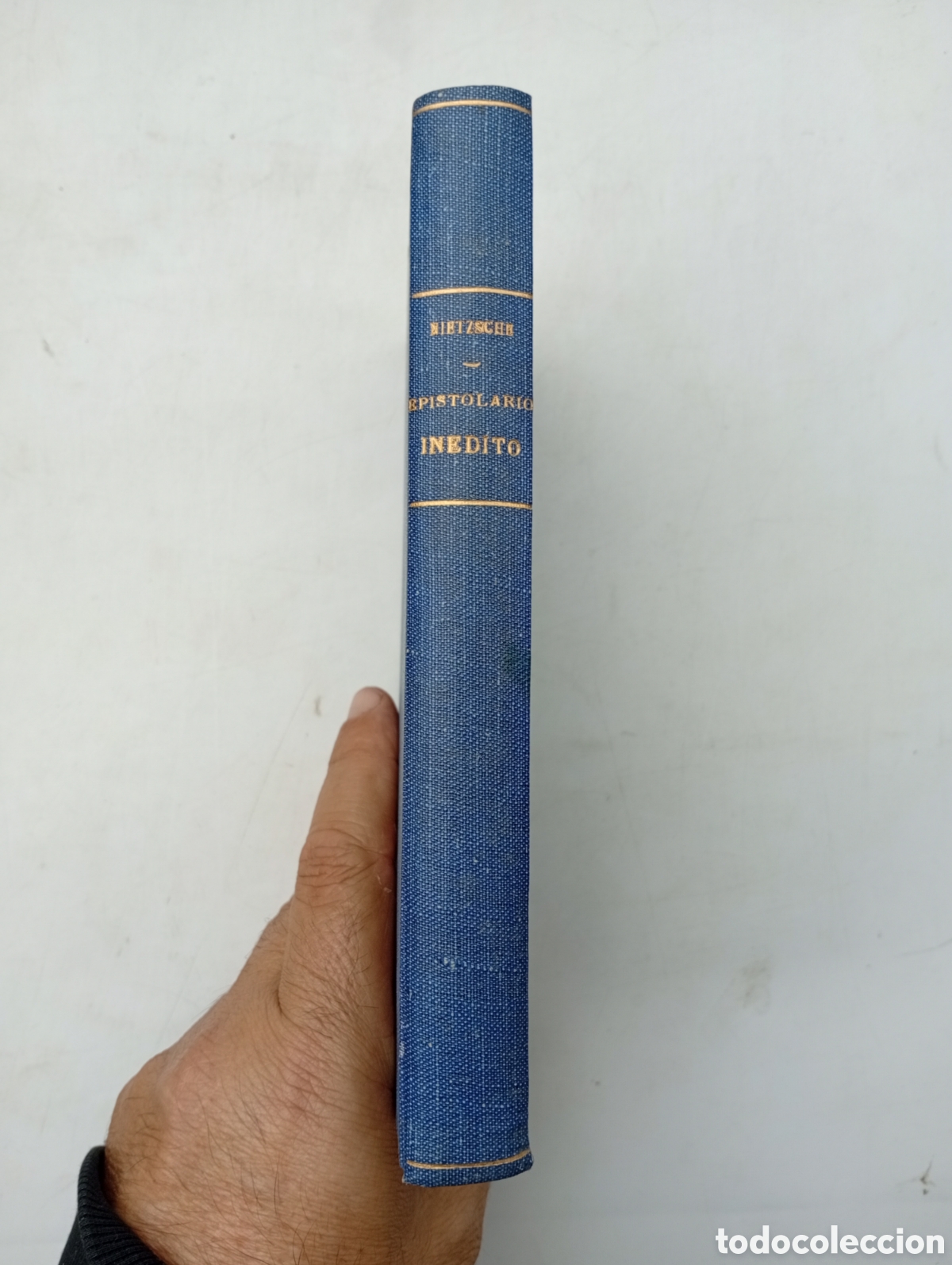 Libros antiguos: Epistolario in&eacute;dito de Federico Nietzsche
