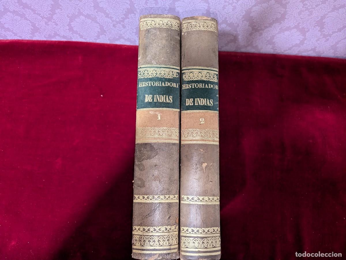 Libros antiguos: HISTORIADORES PRIMITIVOS DE INDIAS. BIBLIOTECA DE AUTORES ESPA&Ntilde;OLES. DOS TOMOS : RIVADENEYRA 1852.