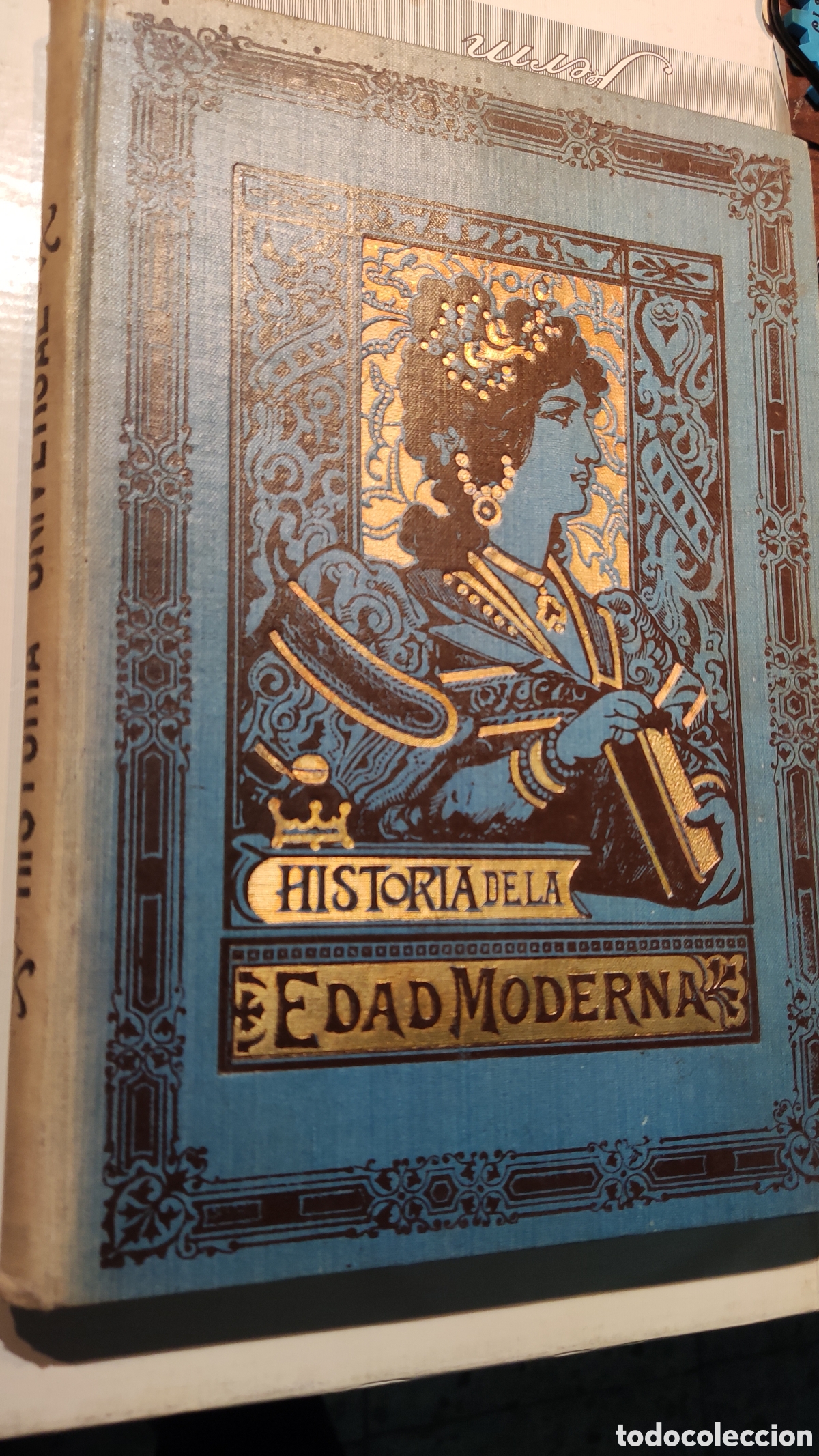Libros antiguos: Libro de historia de la edad moderna, 1902