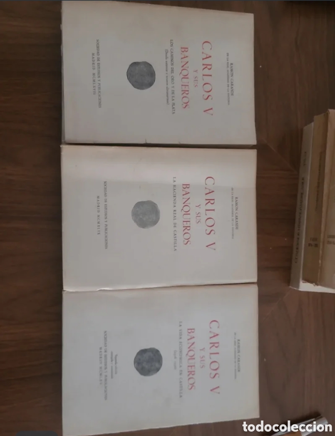 Libros antiguos: Carlos V y sus banqueros Ram&oacute;n Carande