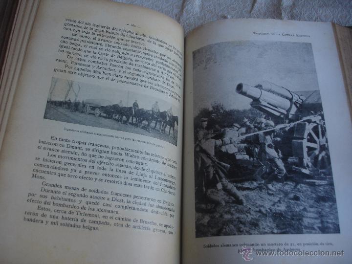 Libros antiguos: Episodios de la Guerra Europea - Foto 7
