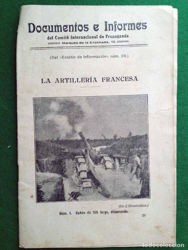 Libros antiguos: Documentos e Informes del Comit&eacute; de propaganda a&ntilde;o 1916 - Foto 1