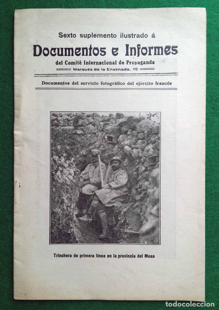 Libros antiguos: Documentos e Informes del Comit&eacute; de propaganda a&ntilde;o 1916 - Foto 1