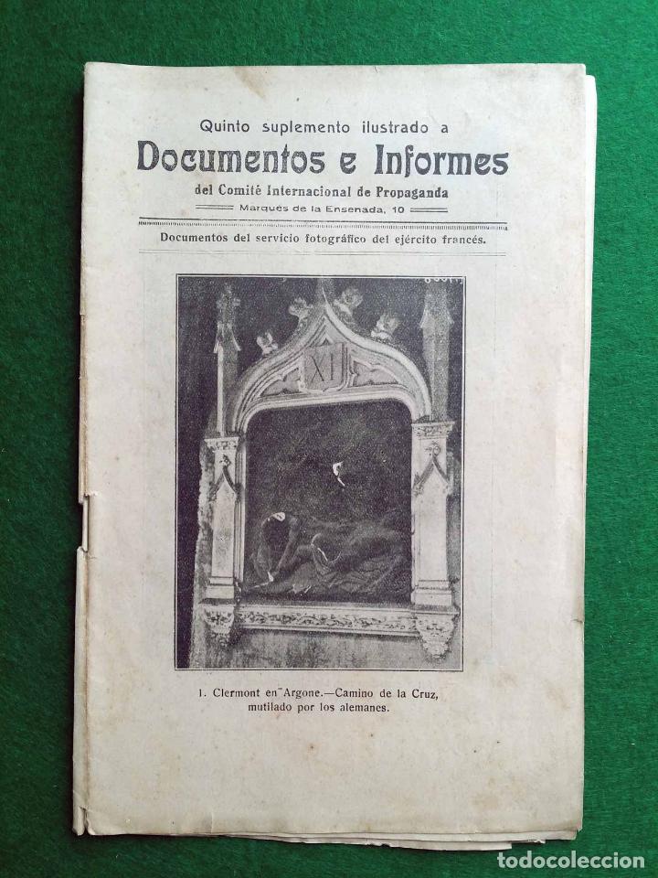Libros antiguos: Documentos e Informes del Comit&eacute; de propaganda a&ntilde;o 1916 - Foto 1