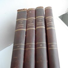 Libros antiguos: LA GUERRA ILUSTRADA - CRONICA DE LA GUERRA EUROPEA - AUGUSTO RIERA - EDIT. SEGUI - 1920 - 5 TOMOS. Lote 123552175