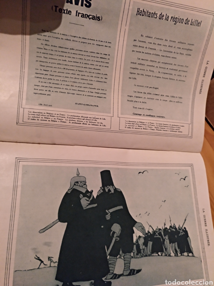 Libros antiguos: 1917. La guerre illustr&eacute;e. Marzo - Foto 5