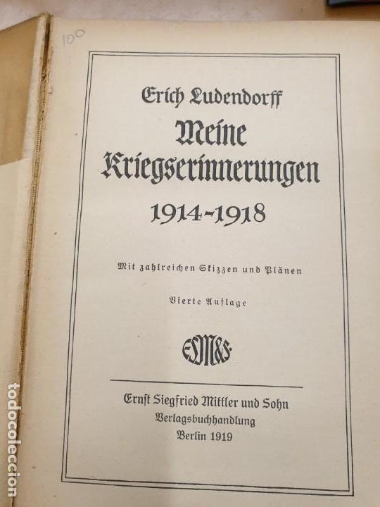 Libros antiguos: Libro en aleman editado en Berlin en 1919. - Foto 3