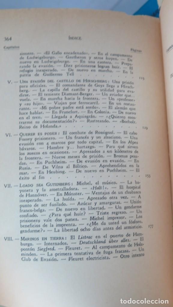 Libros antiguos: EVADIDOS. TENIENTE CORONEL REBOUL - Foto 4