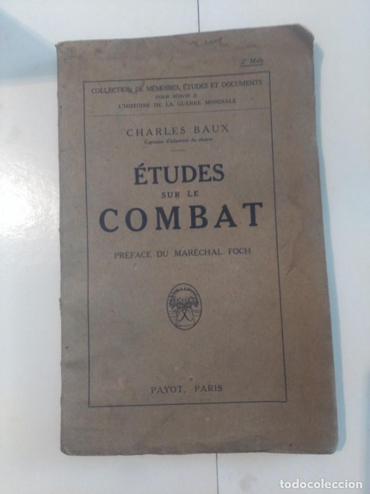 Libros antiguos: &Eacute;tudes sur le Combat - Foto 1