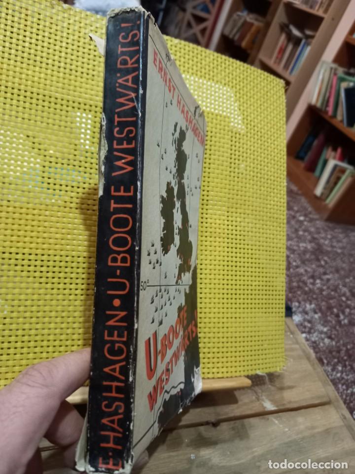 Libros antiguos: Ernest Hashagen / U-boote Westw&auml;rts! - Berl&iacute;n 1931 - Foto 9