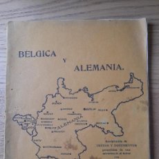 Libros antiguos: GUERRA MUNDIAL. BELGICA Y ALEMANIA, RECOP. HENRI DAVIGNON, HARRISON&SONS, 1915 RARO. Lote 364378121