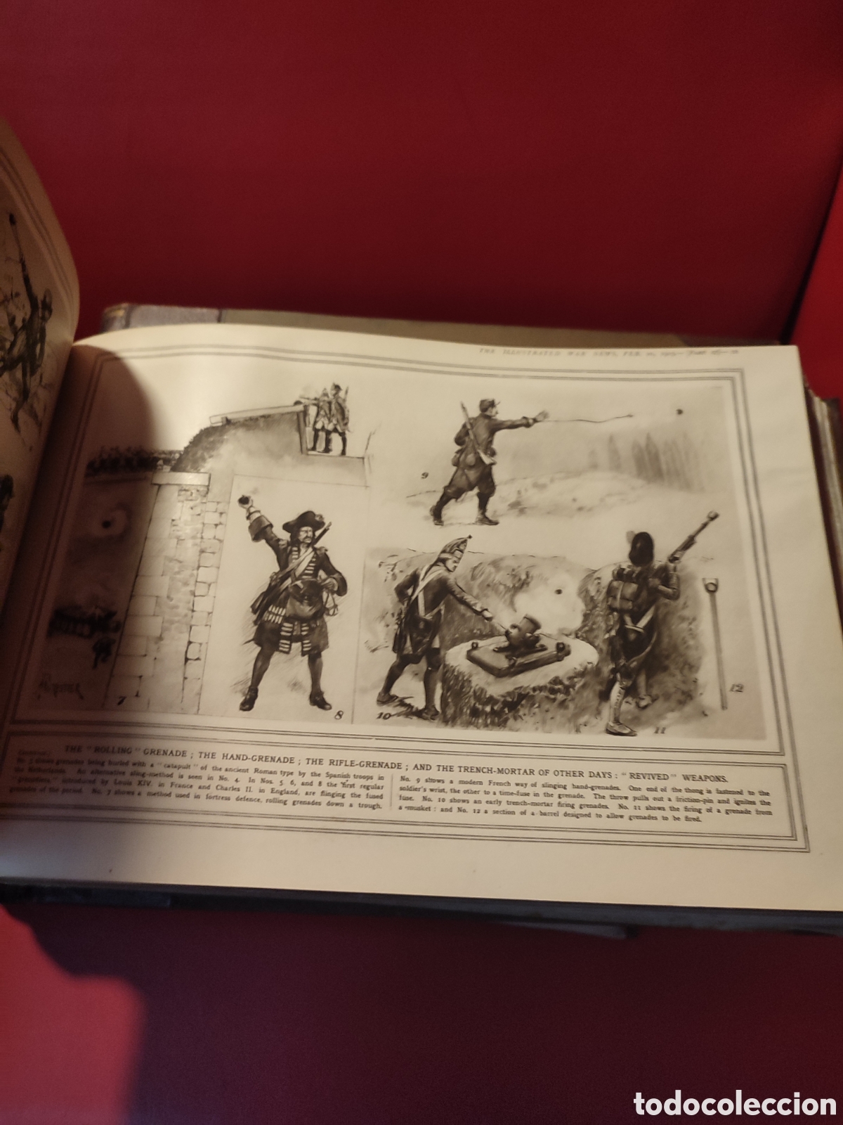 Libros antiguos: The illustrated war news - Foto 2