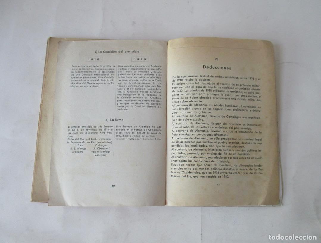 Libros antiguos: ARMISTICIO 1918-1940 - Foto 4