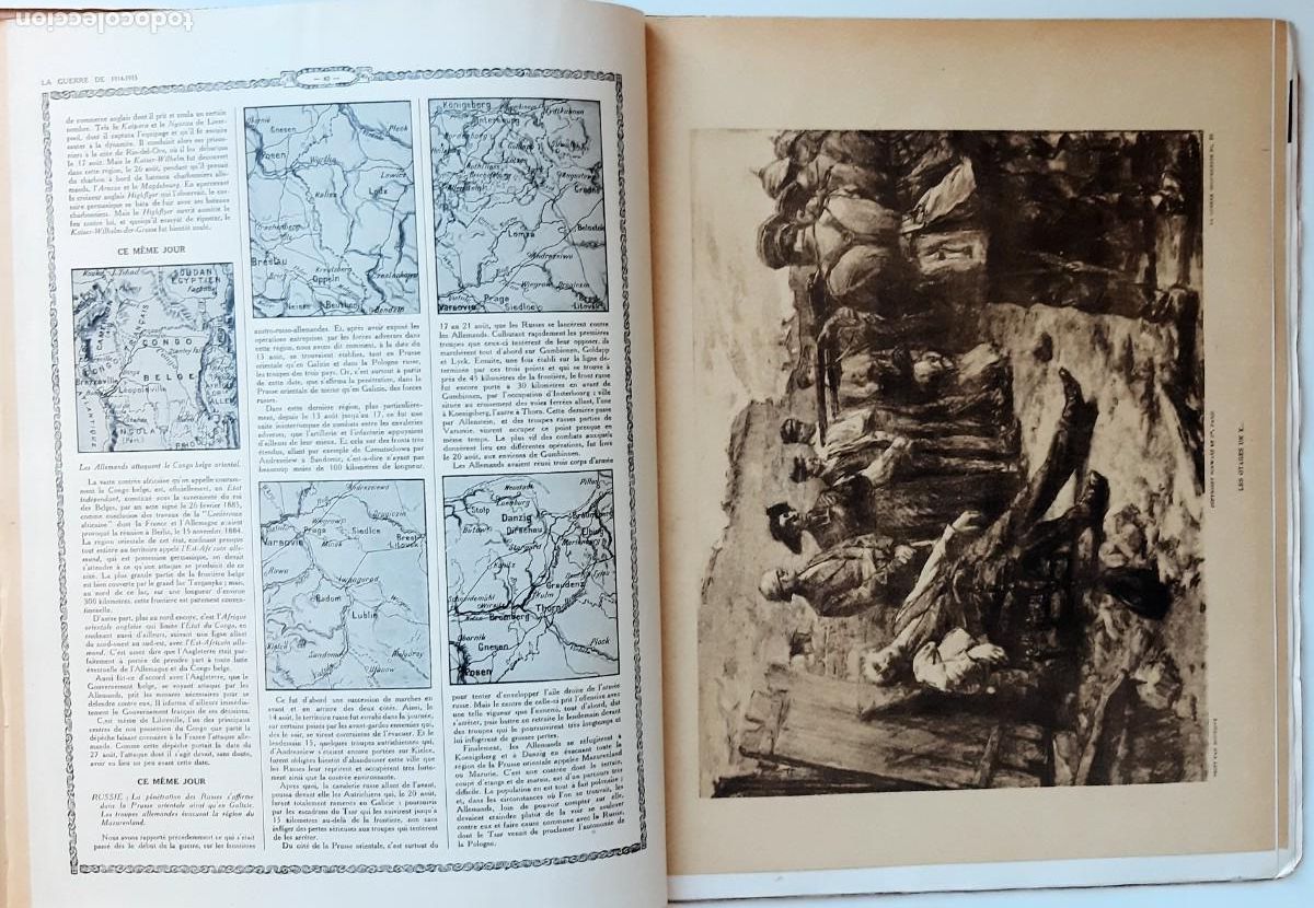 Libros antiguos: LA GUERRE DOCUMENT&Eacute;E 1914 - 1915 - Foto 3