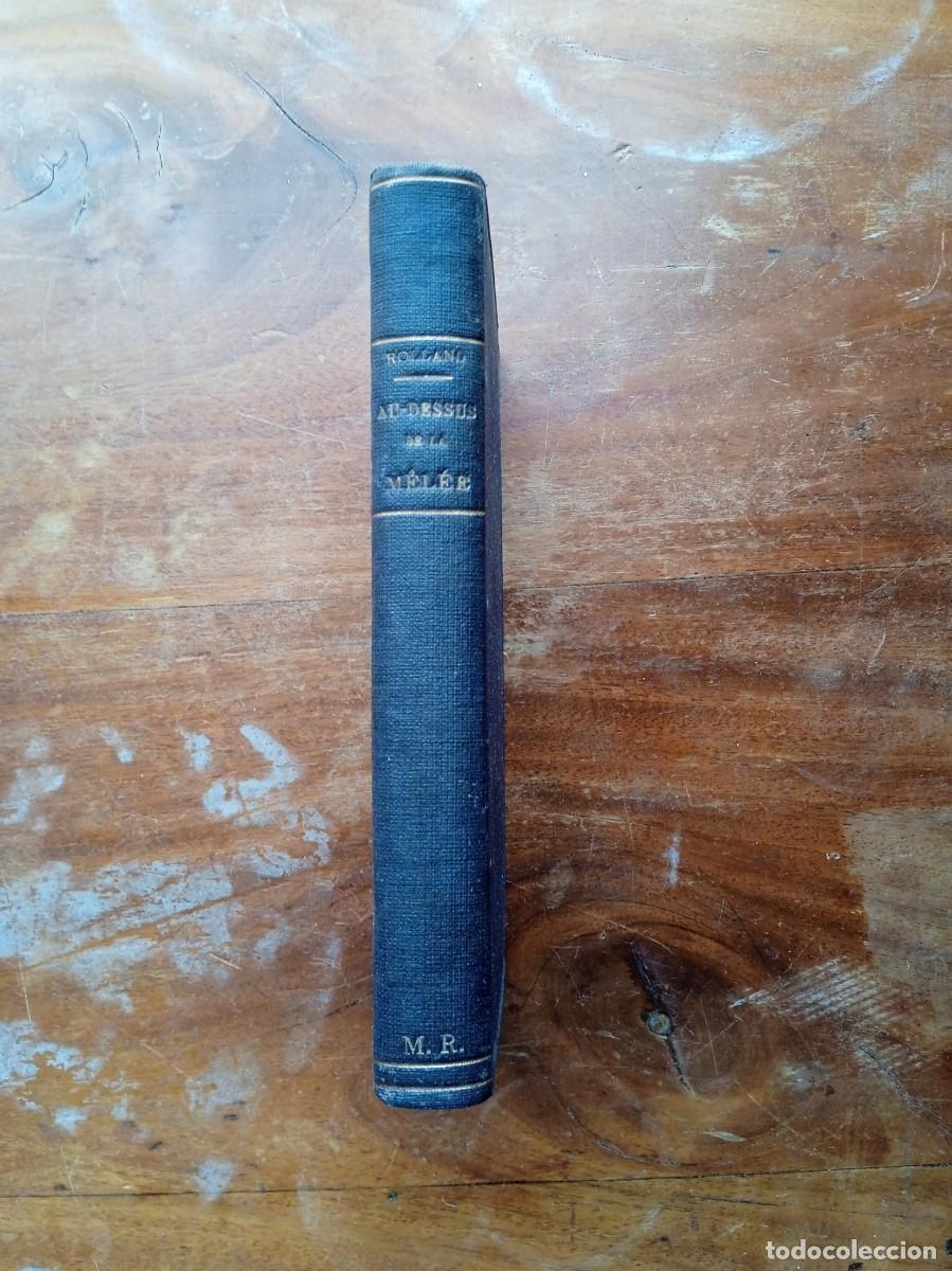 Libros antiguos: Au-dessus de la melee 1929 - Foto 1