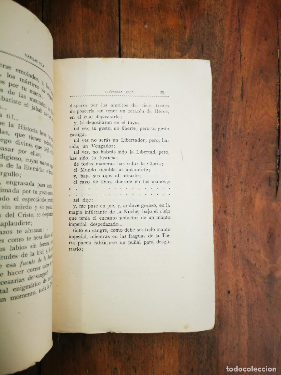 Libros antiguos: VARGAS VILA. Cl&eacute;psida roja: 1916 - Foto 3