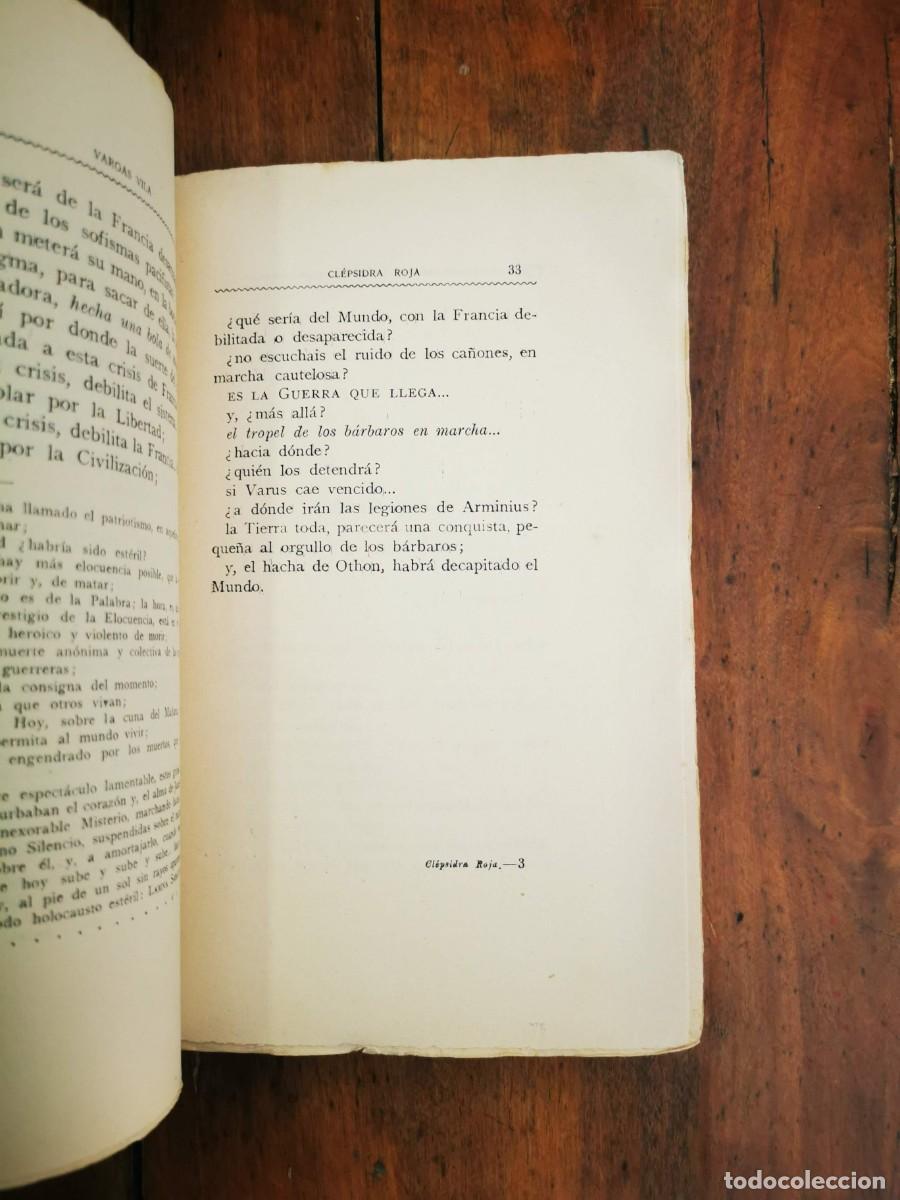Libros antiguos: VARGAS VILA. Cl&eacute;psida roja: 1916 - Foto 4
