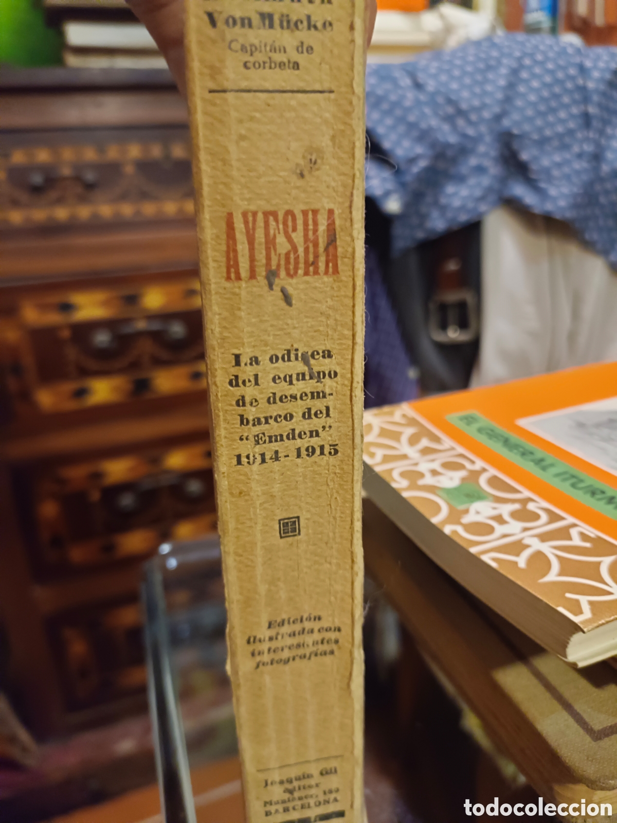 Libros antiguos: Ayesha la odisea del desembarco de Emde - Foto 5