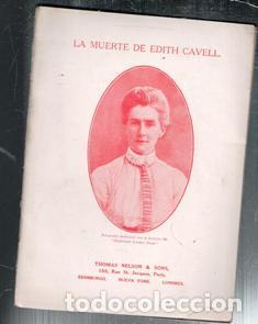 Libros antiguos: La muerte de Edith Cavell, Thomas Nelson - Foto 1