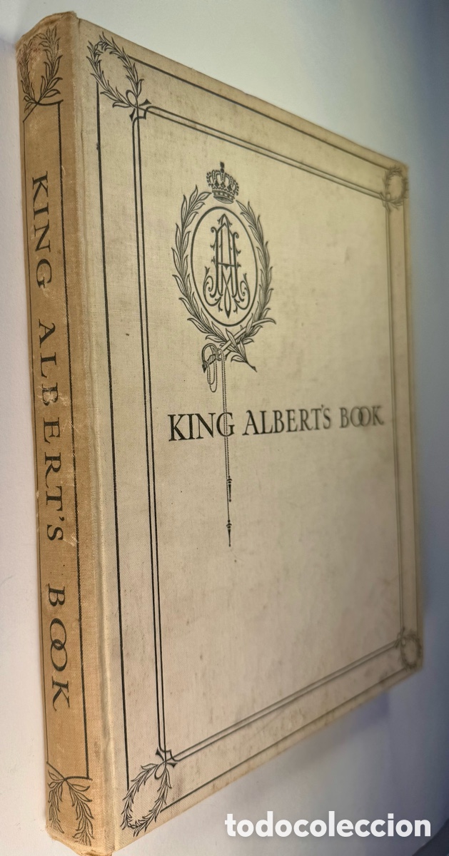 Libros antiguos: King Albert&acute;s Book. 1914 Hardback - Foto 2