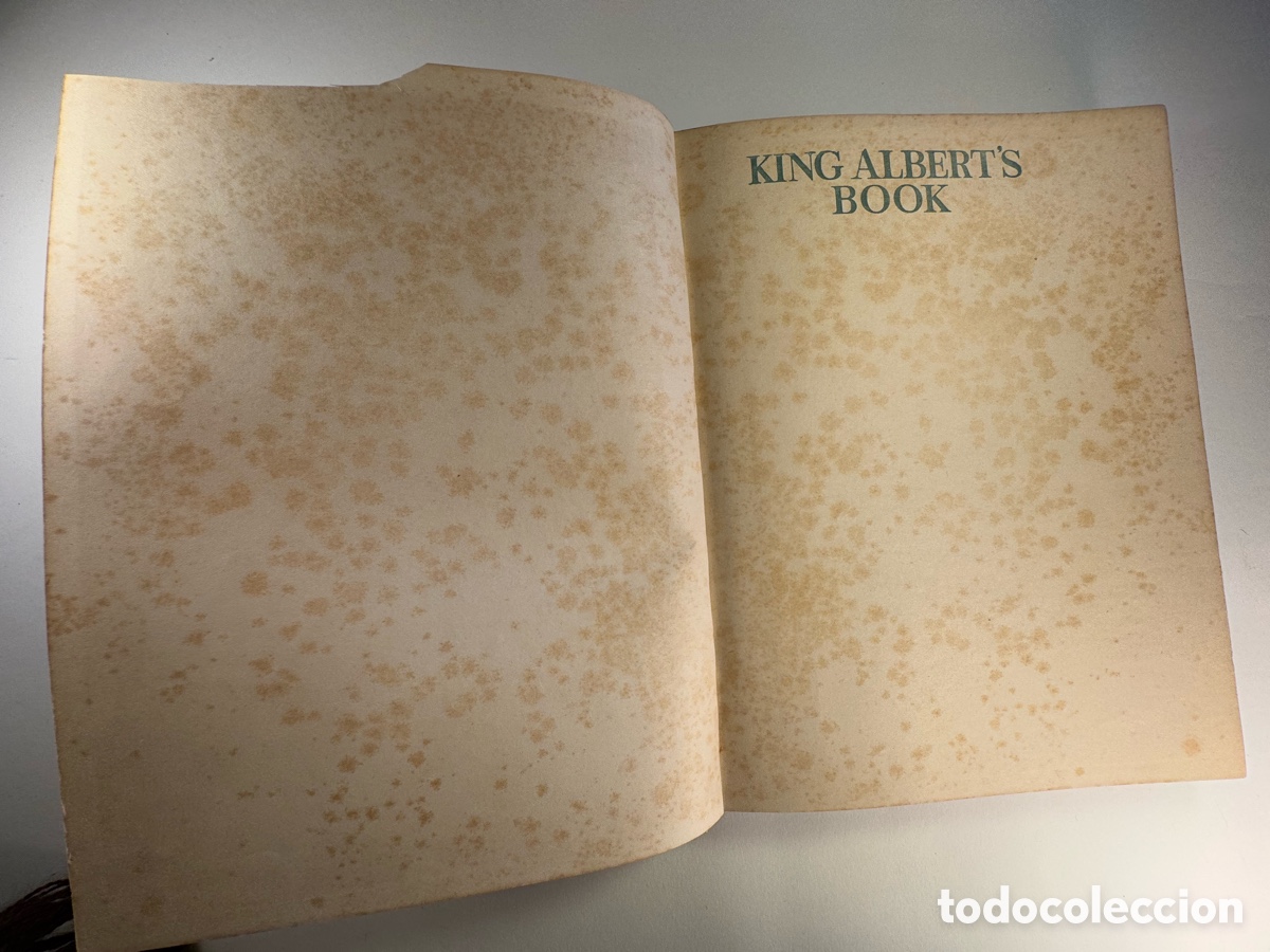 Libros antiguos: King Albert&acute;s Book. 1914 Hardback - Foto 6