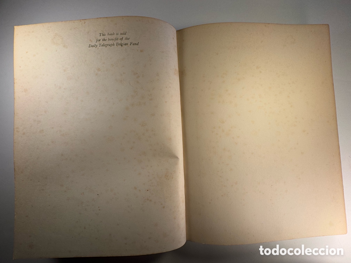 Libros antiguos: King Albert&acute;s Book. 1914 Hardback - Foto 7