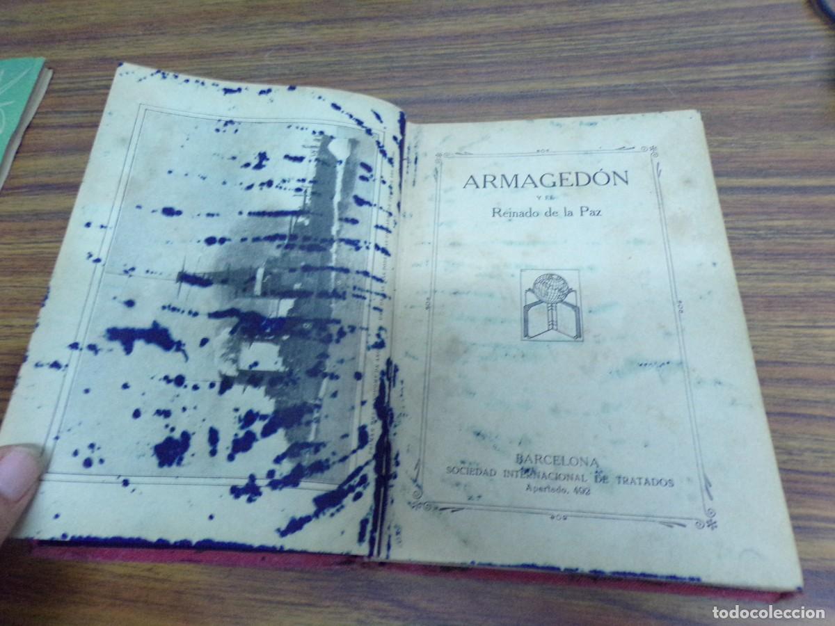 Libros antiguos: ARMAGEDON Y EL REINADO DE LA PAZ - Foto 4