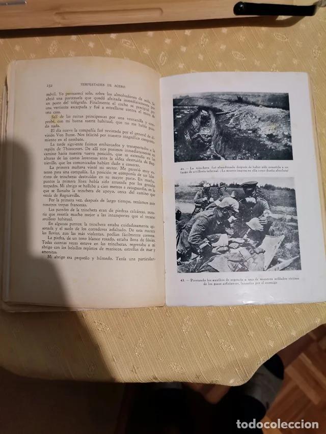 Libros antiguos: Ernst J&uuml;nger - Tempestades de Acero. Primera edici&oacute;n espa&ntilde;ola - Foto 2