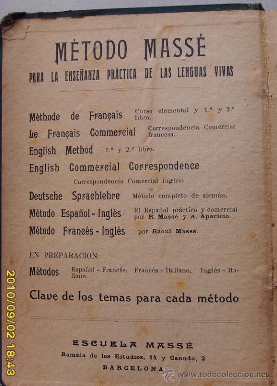 Libros antiguos: ENGLISH METHOD- A&ntilde;os 20 - Foto 2