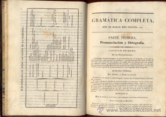 Libros antiguos: ARTE de HABLAR bien FRANCÉS – Año 1838 - Foto 4 - 27276468