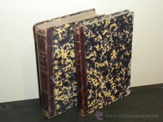 Old books: &rdquo;Gram&aacute;tica francesa y m&eacute;todo para aprenderla&rdquo;y &rdquo;La clave de los temas&rdquo;. E.Benot 1873. RF ANTG 36 C1