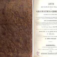 Libros antiguos: ARTE DE HABLAR BIEN FRANCÉS – AÑO 1836. Lote 32604219