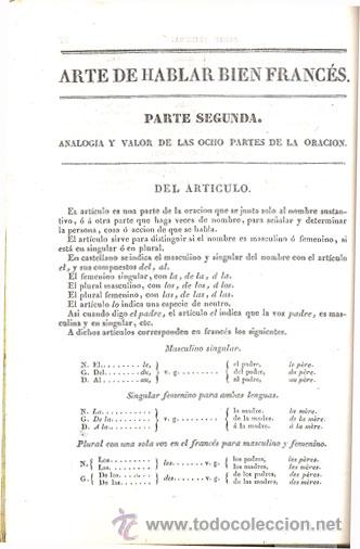 Libros antiguos: ARTE de HABLAR bien FRANCÉS – Año 1836 - Foto 3 - 32604219