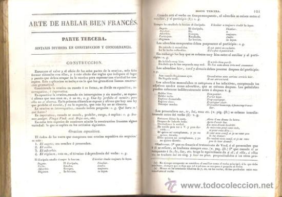 Libros antiguos: ARTE de HABLAR bien FRANCÉS – Año 1836 - Foto 4 - 32604219