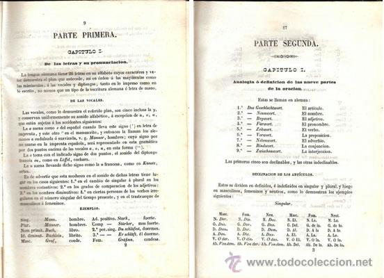 Libros antiguos: NUEVA GRAMÁTICA DE LA LENGUA ALEMANA – AÑO 1846 - Foto 3 - 41223945