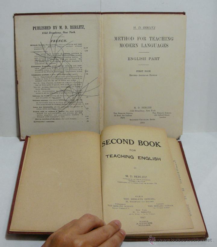 Libros antiguos: Method for teaching Modern Languagues. 2 Volumenes. 1914 - Foto 1