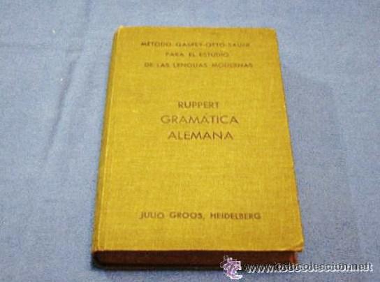 Libros antiguos: RUPPERT, GRAMATICA ALEMANA - Foto 1