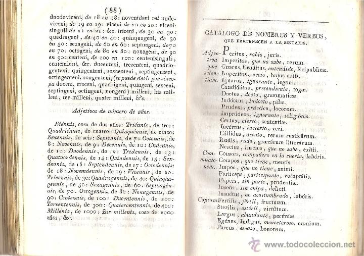 Libros antiguos: De Institutione GRAMMATICAE pars altera - A&ntilde;o 1845 - Foto 4