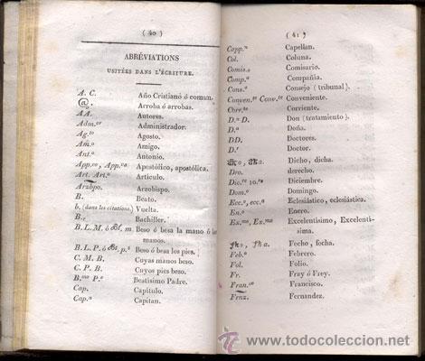Libros antiguos: GRAMMAIRE ESPAGNOLE &ndash; A&ntilde;o 1822 - Foto 5