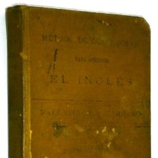 Libros antiguos: MÉTODO DE OLLENDORFF DE INGLÉS POR D. APPLETON Y COMPAÑÍA, NEW YORK / LONDON 1917. Lote 21608334