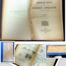 Libros antiguos: AÑO 1924 .- MÉTHODE ACTIVE DE LANGUE ANGLAISE.- PAR E. LAUNAY.-LIBRAIRIE DELAGRAVE. Lote 30497037