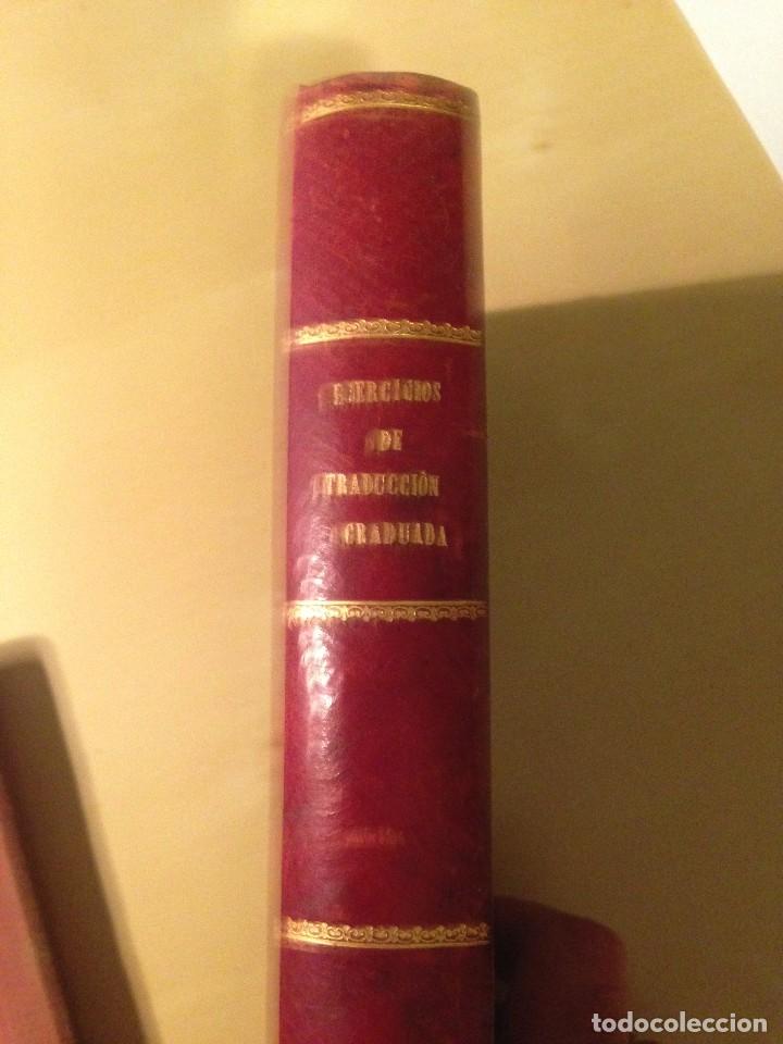 Libros antiguos: EJERCICIOS DE TRADUCCI&Oacute;N GRADUADA - Foto 1