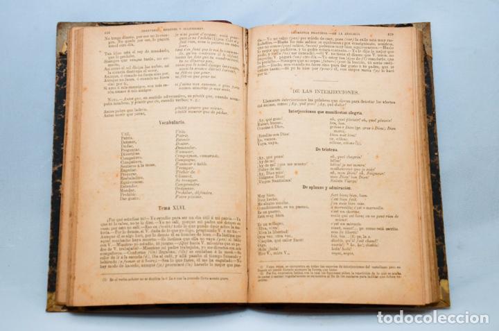 Libros antiguos: GRAM&Aacute;TICA FRANCESA &ndash; NOVISIMO CHANTREAU - Foto 5