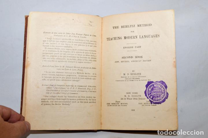 Libros antiguos: SECOND BOOK &ndash; M.D. BERLITZ - Foto 4