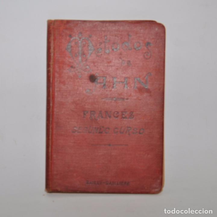 Libros antiguos: SEGUNDO CURSO DE FRANC&Eacute;S &ndash; METODO DE AHN - Foto 1
