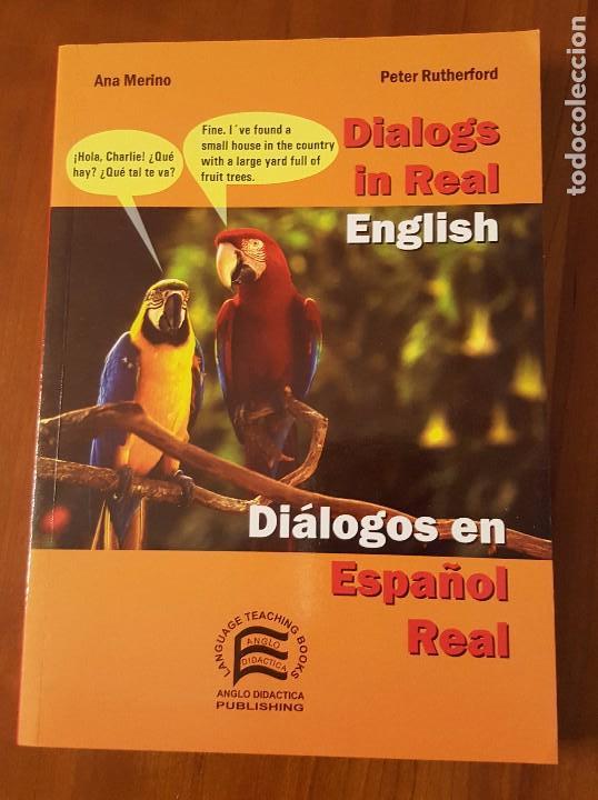 Libros antiguos: DIALOGS IN REAL ENGLISH (Incluye CD) - Foto 1