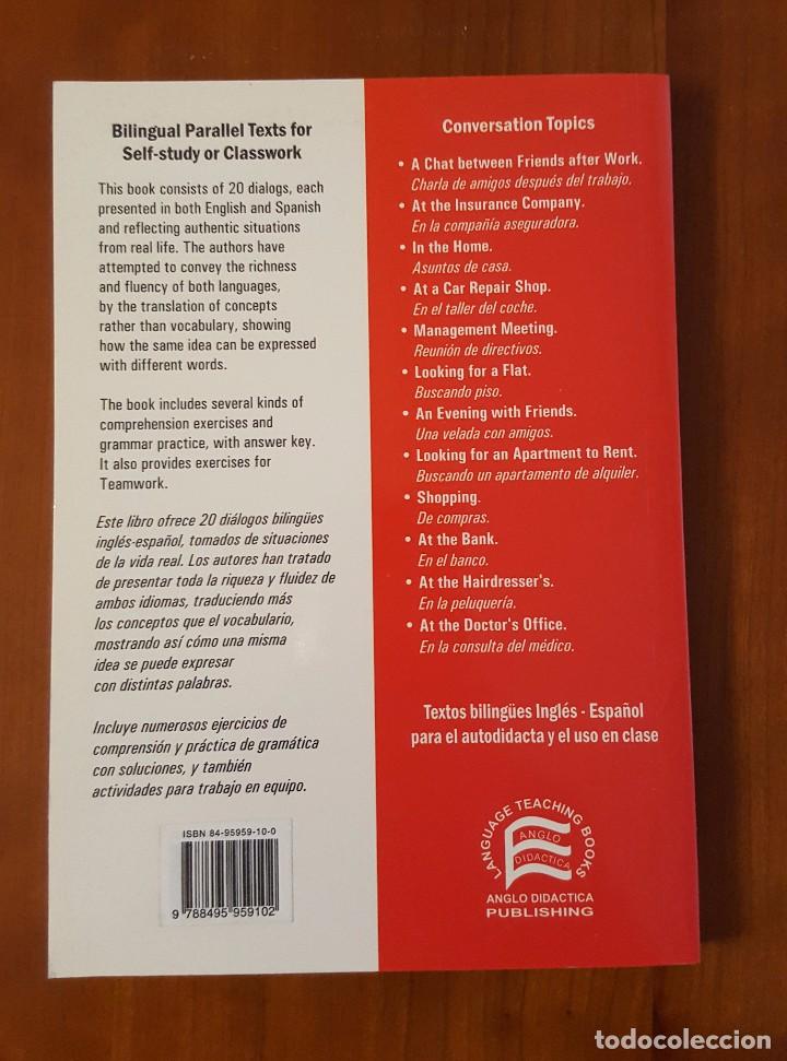 Libros antiguos: DIALOGS IN REAL ENGLISH (Incluye CD) - Foto 3