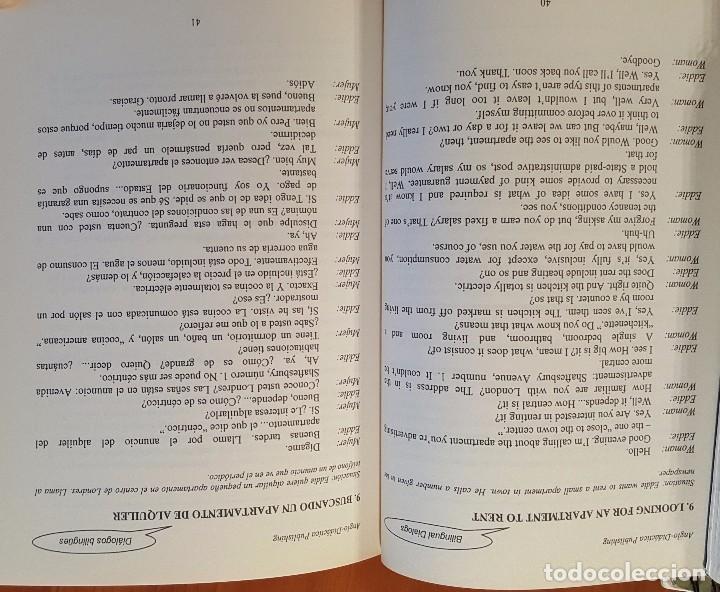 Libros antiguos: DIALOGS IN REAL ENGLISH (Incluye CD) - Foto 6