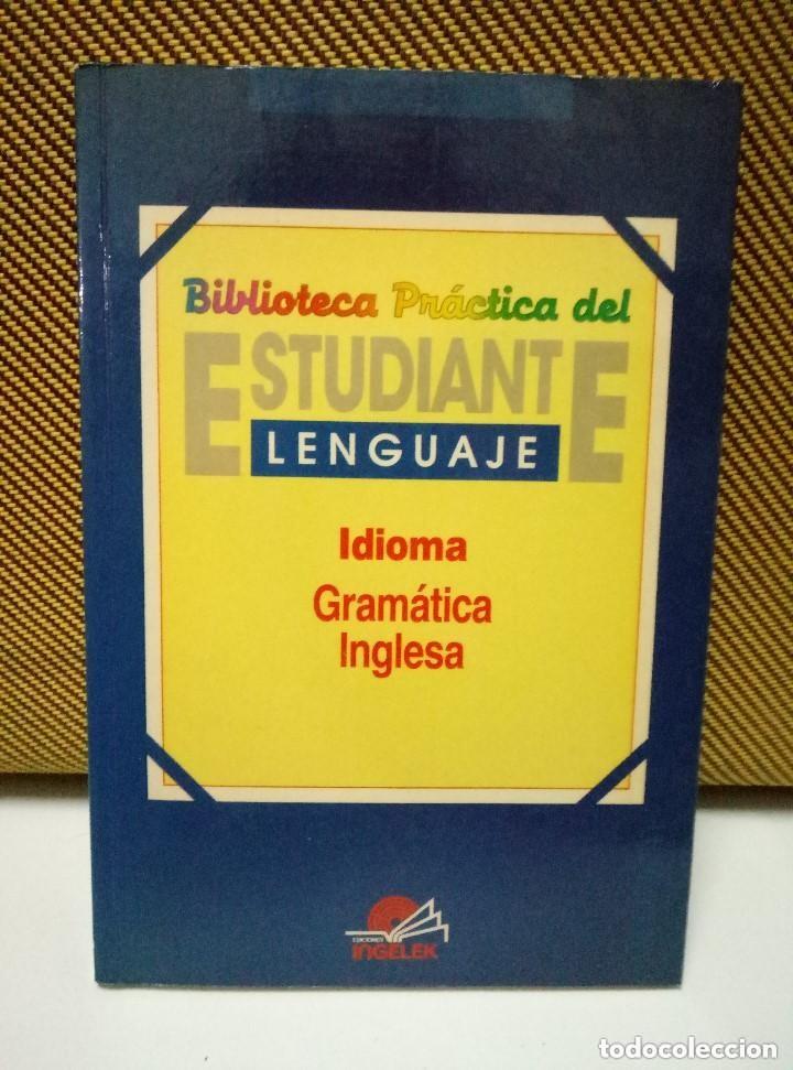 Libros antiguos: Gram&aacute;tica Inglesa - Biblioteca Pr&aacute;ctica del Estudiante - Foto 1